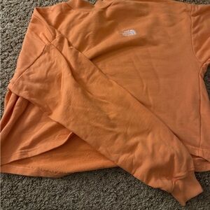 North face cropped crewneck